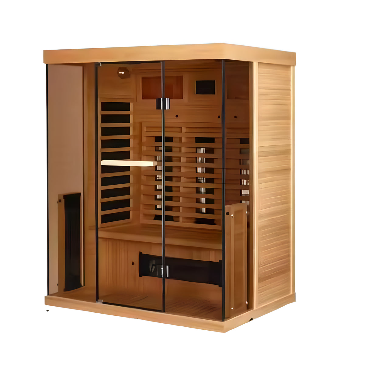 NovaTherm DualVista Infrared Sauna Cabin — product view 4