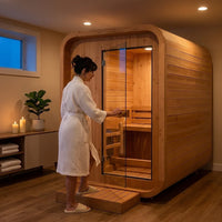 AuroraTherm Cedar Indoor Sauna — product view 2