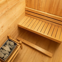AuroraTherm Cedar Indoor Sauna — product view 7