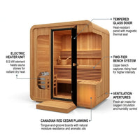 AuroraTherm Cedar Indoor Sauna — How It Works